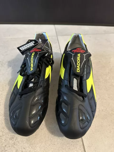 SCARPE CALCIO DIADORA Brasil nere 46 in pelle di canguro EUR 91 00 PicClick IT