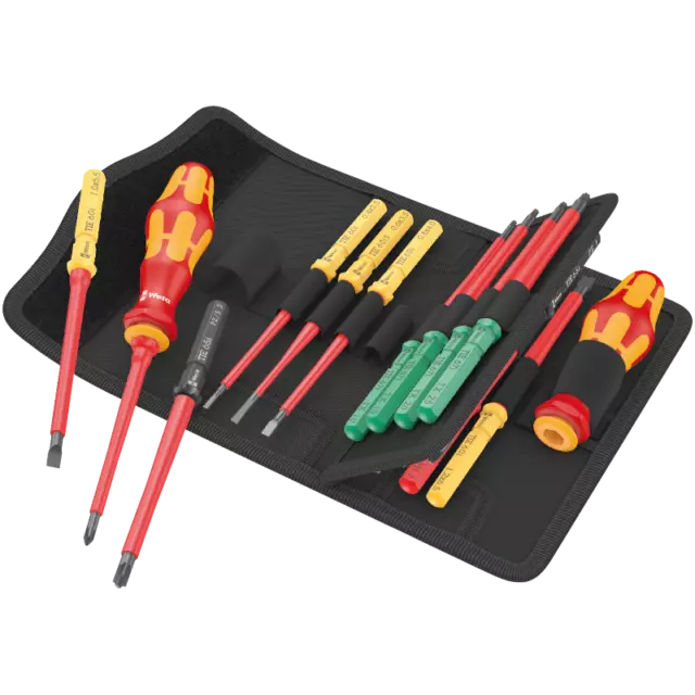 Wera Kraftform Kompakt VDE 17 Universal 1 Tool Finder Schraubendreher Set 17-tlg