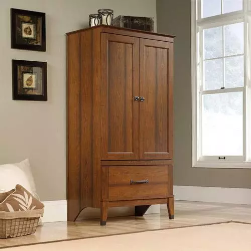 Armoire Wardrobe Closet Cabinet Dresser Bedroom Furniture Cherry Armoire Wardrobe Closet Cabinet Dresser Bedroom Furniture Cherry