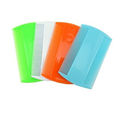 Compact Plastic Ultra Fine Nit LICE Comb Childrens Hair nit remover Dual sides