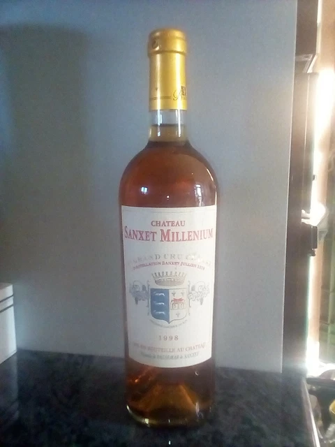 Château Sanxet Millenium Montbazillac millésime 1998