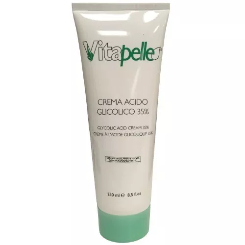 VITA PELLE CREMA ACIDO GLICOLICO 35% Smagliature Rughe Acne Macchie 250ml. -GLS