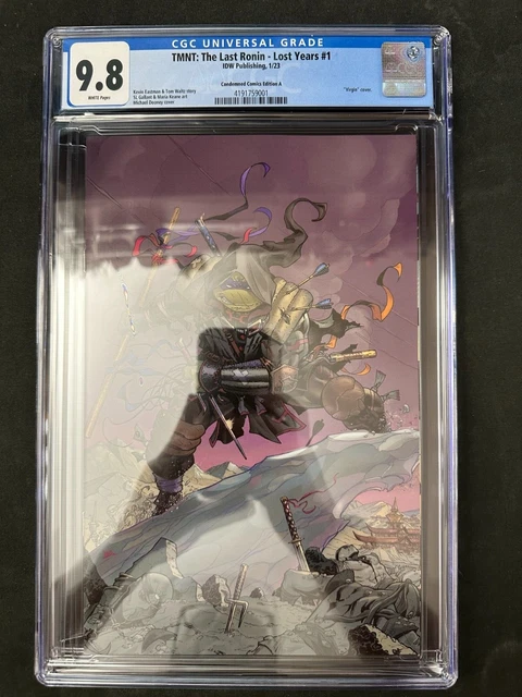 TMNT The Last Ronin Lost Years #1 Condemned Comics A Variant CGC 9.8 In Hand