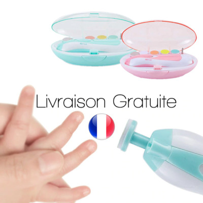 Coupe Ongle Bebe Et Adulte Lime A Ongles Electrique Set 6 En 1 Led Eur 19 90 Picclick Fr