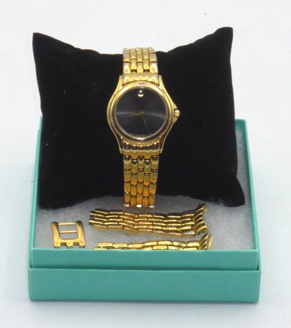 Orologio Da Polso Movado Ss Museo Quadrante Nero Donna (8015648)