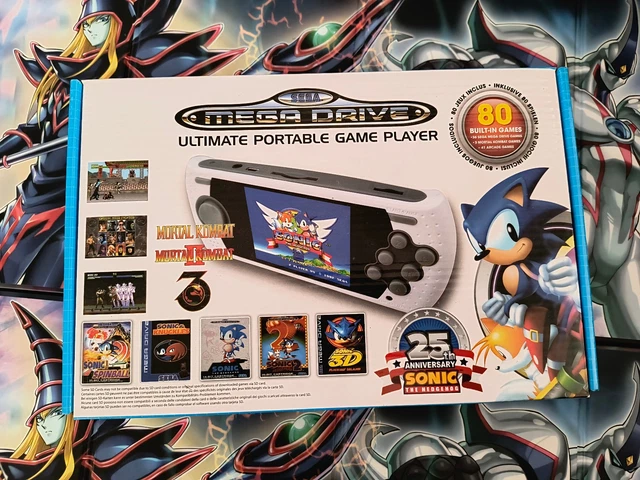 Sega Mega Drive Console Portable Millennium AT Games + 20 jeux in