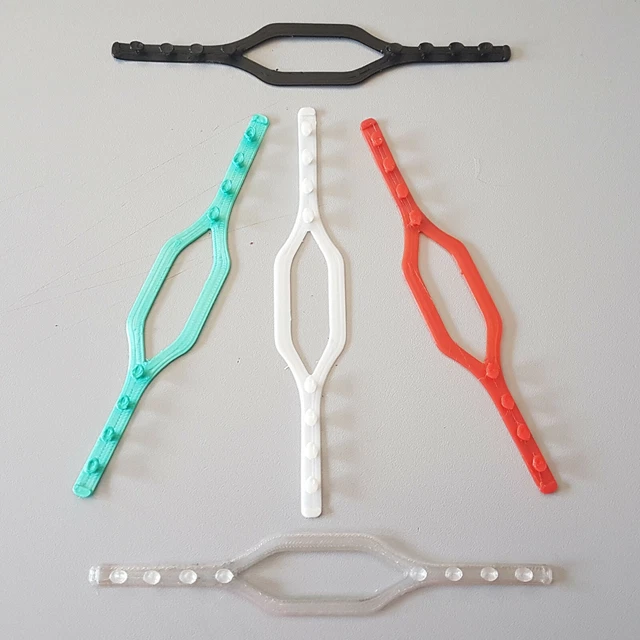 Fascetta Fascette Staffa Supporto Salva Orecchie Paraorecchie EAR SAVER 25 Pezzi