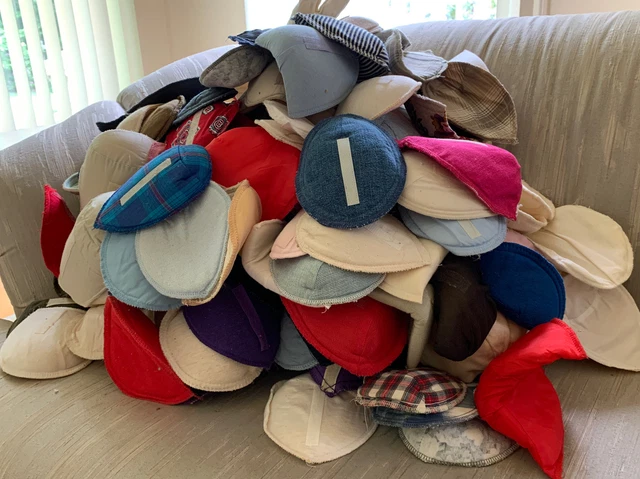 Vintage 1980’s Shoulder Pads For Clothes Huge Lot Approximately 200 Random