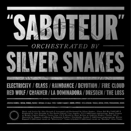 Silver Snakes Saboteur (Vinyl) 12" Album (US IMPORT)