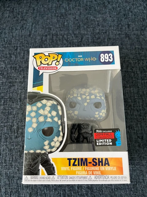 Funko Pop - #893 Tzim-Sha Doctor Who 2019 NYCC Shared Sticker - New