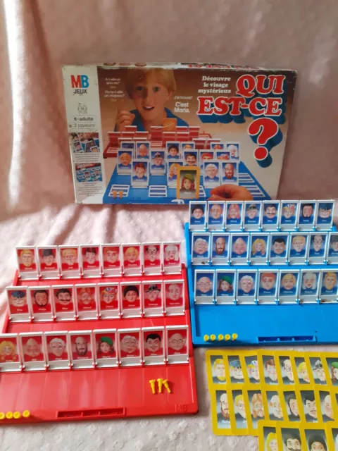 Complet Vintage De 1980 Jeu Qui Est Ce Vintage De 1987