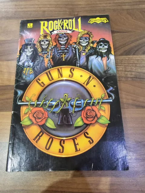 Rock N Roll Comics #1 - Guns N Roses (1989, Revolutionary Comics)