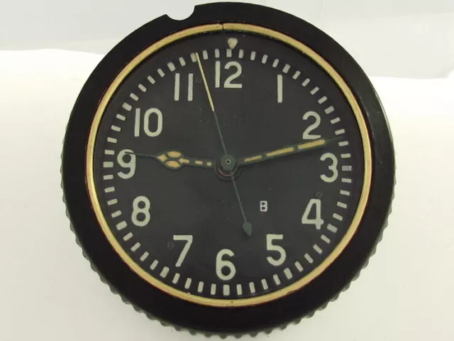 MOLNIJA AVRM 5 days Vintage Russian Military Clock for USSR Tanks & Aircraft MIG
