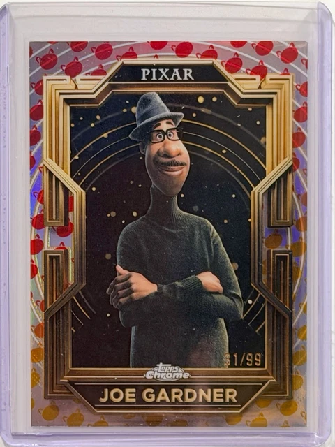TOPPS 2025 TOPPS Chrome Disney Pixar Gold Soul Joe Gardner 31/99