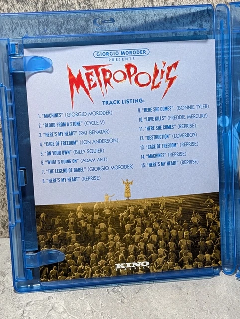 GIORGIO MORODER PRESENTS Metropolis: Special Edition [Blu-ray] EUR 41 ...