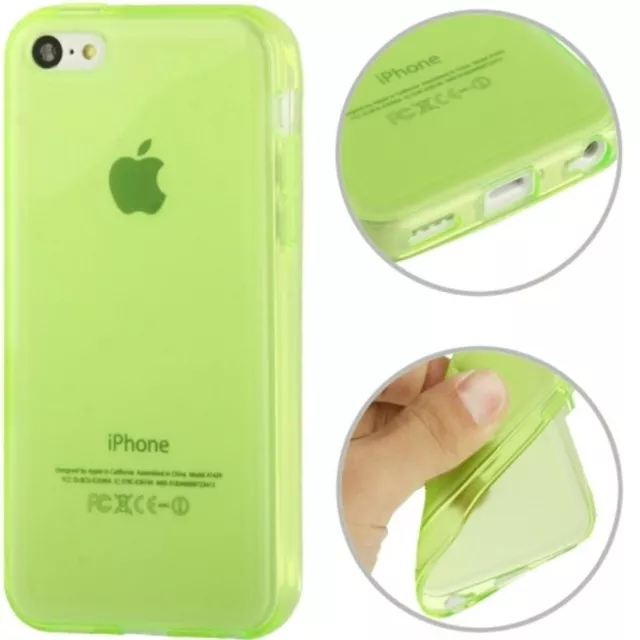 Funda para Móvil Carcasa Trasera Cubierta Funda Protectora TPU Apple IPHONE 5c