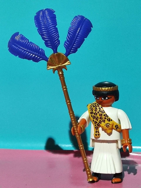 Figurines Playmobil Égyptien / Pharaon / Prêtre - Pièces Seules - Occasion