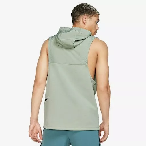 Nike Therma Tech Confezione Uomo Felpa con Cappuccio da Corsa Top Canottiera S
