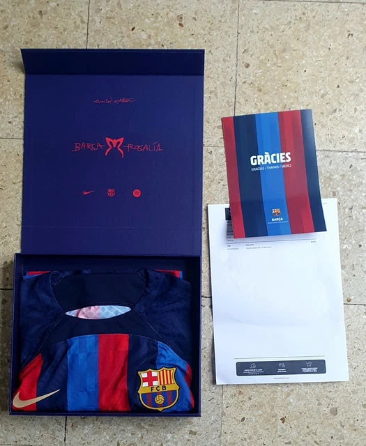 Maillot FC Barcelone Domicile 2022-2023, édition Limitée Motomami Rosalía, Taille M, Neuf Avec étiquettes
