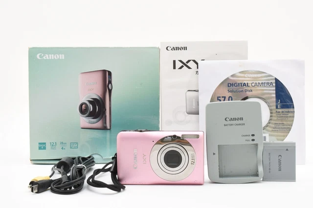 Canon IXY 200 F ピンク 12.1メガピクセル（Canon Digital