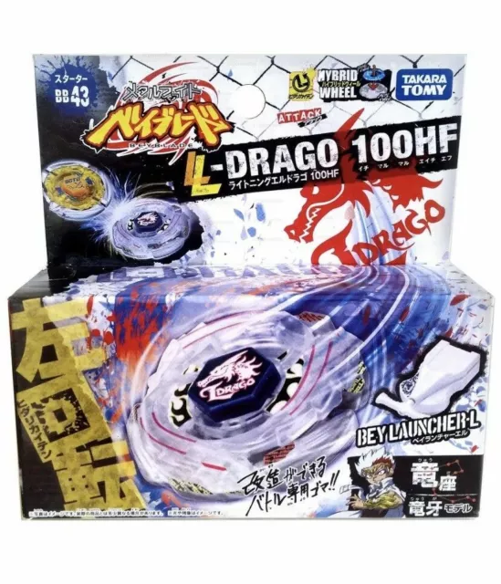 TOUPIE BEYBLADE  TAKARA TOMY  Metal Fight BB-43 Lightning L Drago 100HF