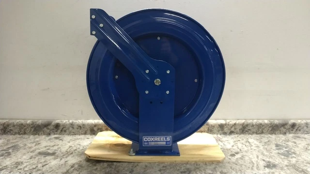 Coxreels TSHL-N-475 1/2 In Inside Dia 75 Ft L Blue Spring Return Hose Reel