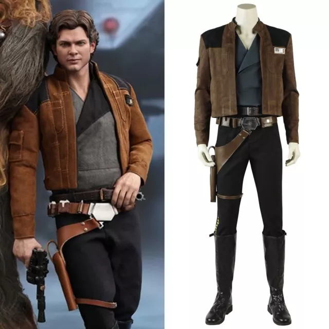 Han Solo Costume Solo: A Star Wars Story Cosplay Suit Handmade