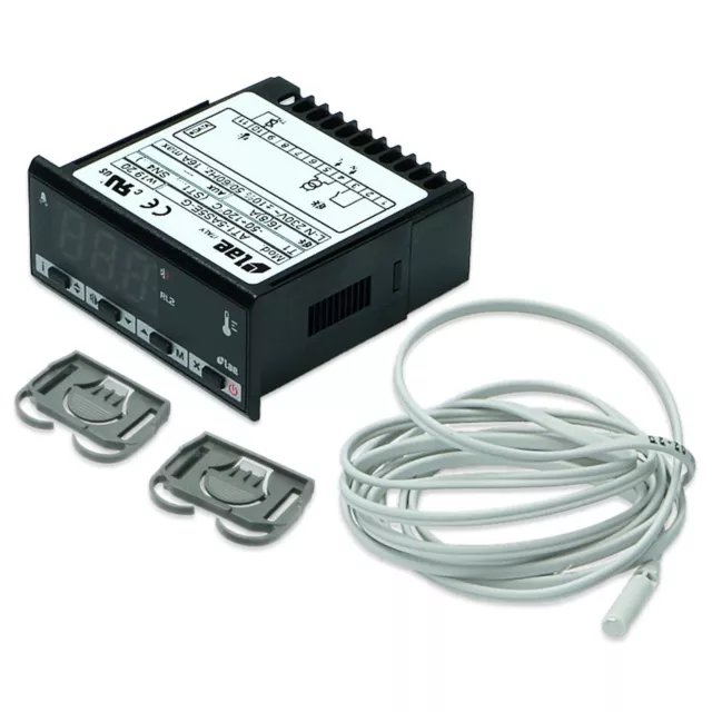 Lae Digital Controller Fridge Thermostat 230V At1-5As5E-G C/W Temperature Probe