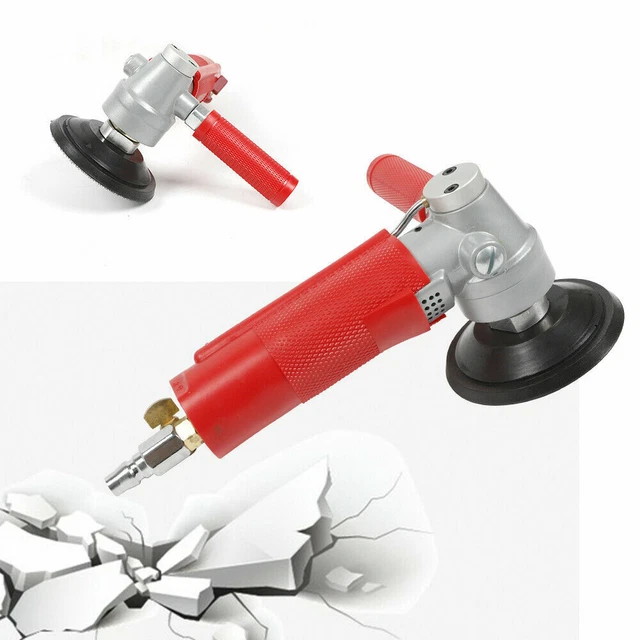 4 inch Straight Shank Pneumatic Air Wet Jet Air Polisher Grind Grinder 4300Rpm