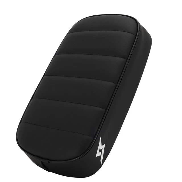 Black Rear Seat cushion For Super 73 S1 Motorcycle Dirt Pit Bike Leather