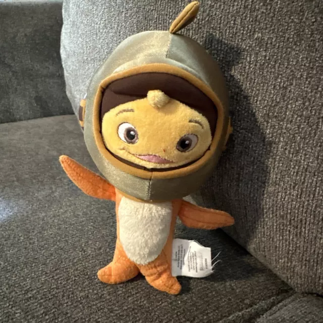 Disney Store 8" Chicken Little Fish Out Of Water Beanbag Plush Stuffed Animal