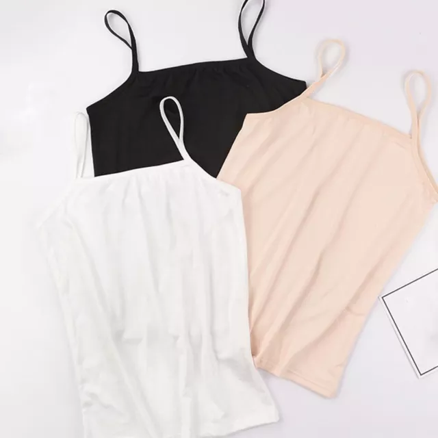 Women's Sleeveless Strappy Bandeau Camisole Tube Top Bralet Cami Tank Crop Tops