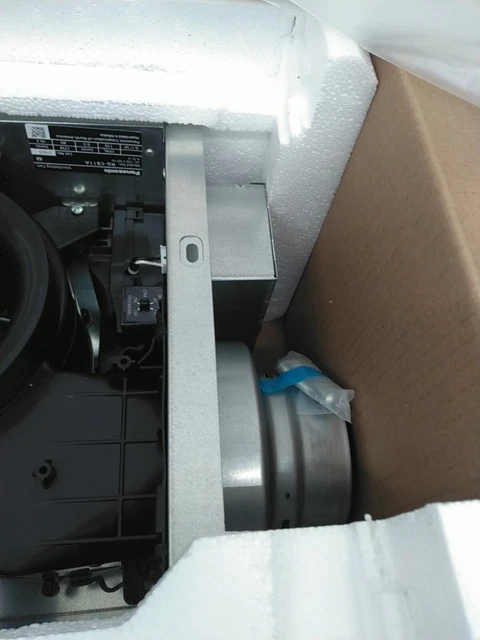 PANASONIC RG-C811A WHISPERCHOICE 80/110 CFM PickAFlow Ceiling Bath ...