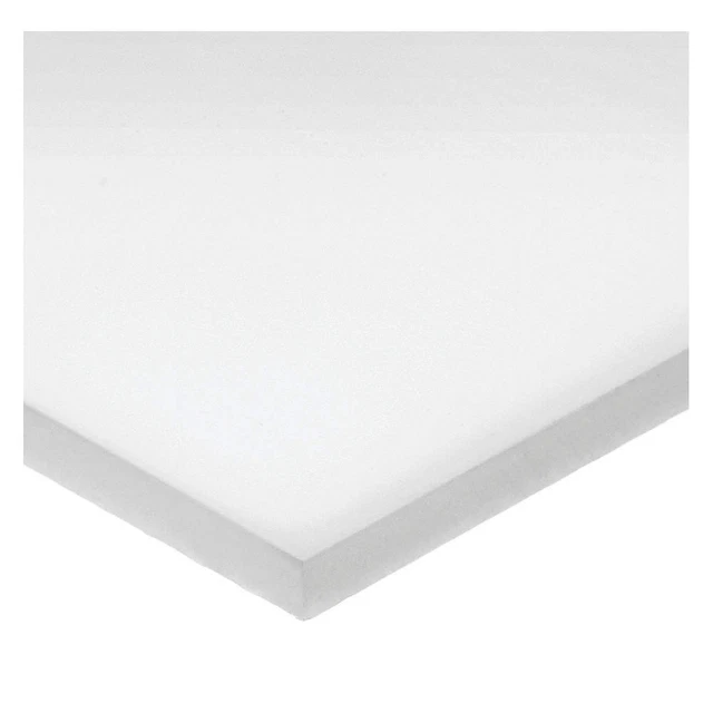GRAINGER APPROVED BULK-PS-AC-305 Rectngl,AcetalCopo,5"x24",0.75"T,Wht,Opq