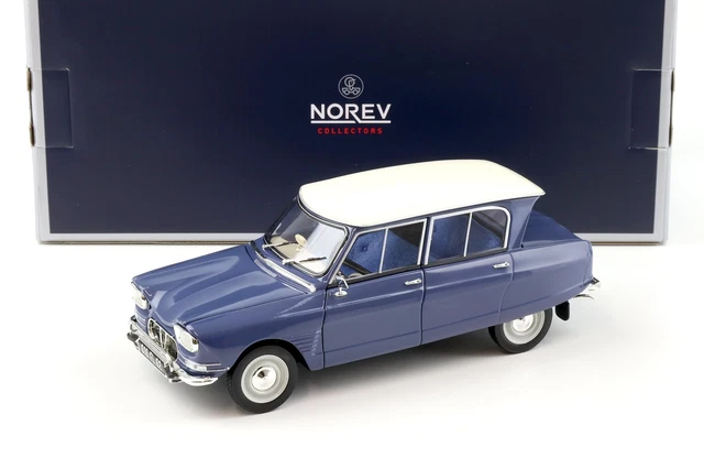 1/18 NOREV CITROEN Ami 6 Ardoise Blue 1965 Neuf boite origine Livraison