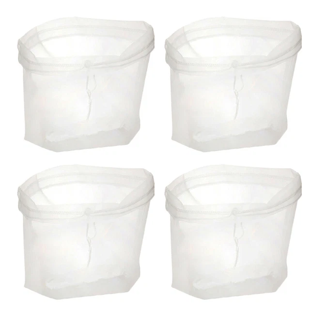4 un. bolsas de colar de tela de queso colador de café cordón