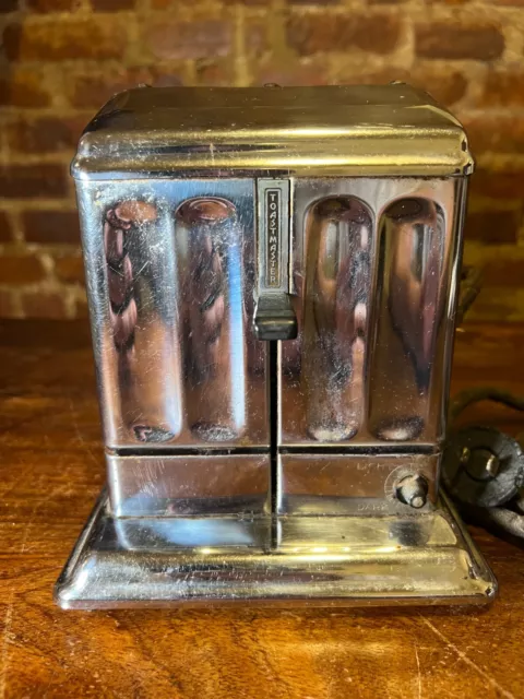 Vintage Toast Master Toaster | WORKS! | Art Deco | Read Description