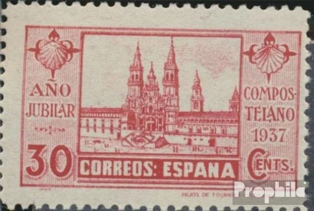 Espagne 783 neuf 1937 compostelle
