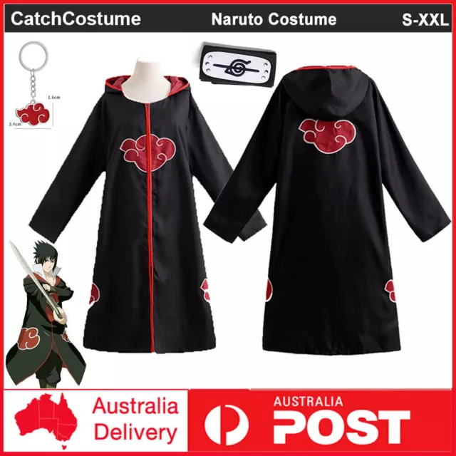 Acheter Costume de Cosplay Anime Uchiha Sasuke, uniforme de fête