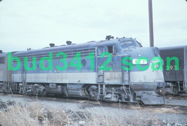 LN L&N Louisville & Nashville F7 #819 at Birmingham AL 1966 DUPLICATE Slide!