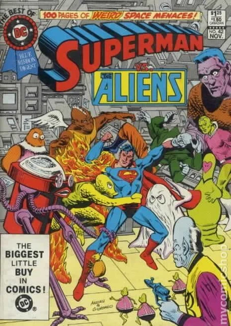 Best of DC Blue Ribbon Digest #42 FN/VF 7.0 1983 Stock Image