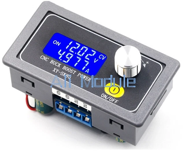 ADJUSTABLE REGULATED POWER Supply DC Buck Boost Converter 5A Power ...