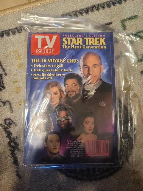 Vintage TV Guide Star Trek TNG Finale Collectors Edition May 14-20 1994
