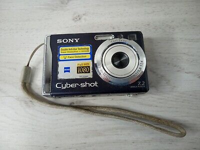 Sony Cyber Shot Carl Zeiss Digital Camera Optical Zoom - Spares Or Repairs Rare