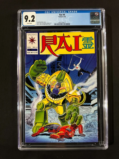 Rai #4 CGC 9.2 (1992) - RARE low print run