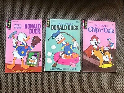 DONALD DUCK (GOLD KEY) Comic Book Chip N Dale - Walt Disney Lot