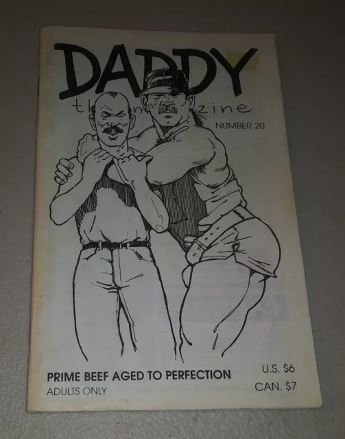 Vintage Daddy Magazine Number 20 Gay Interest Rare