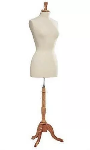 Womens Dressmaker Seamstress Dress Form Off White Mannequin Tailor Female Jersey Womens Dressmaker Seamstress Dress Form Off White Mannequin Tailor Female Jersey