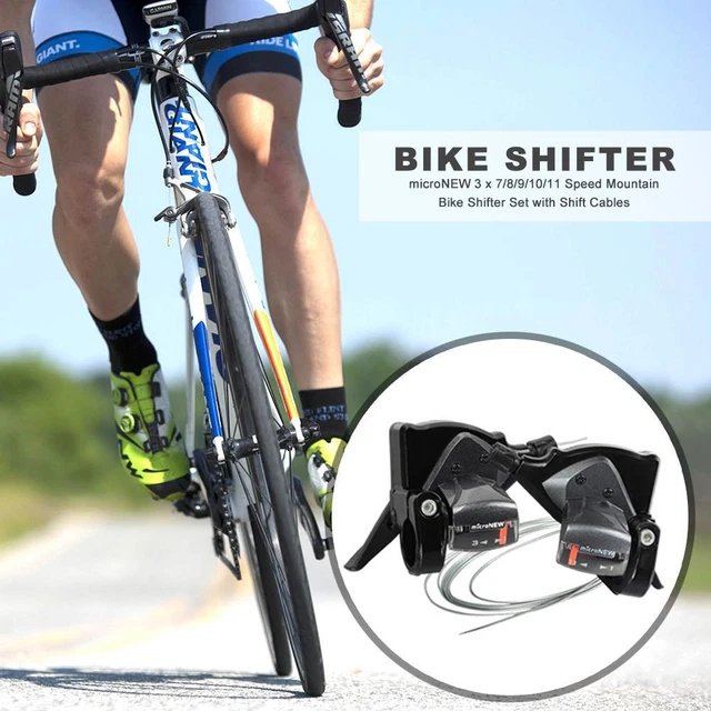 Commando MicroSHIFT Pouce 3x7 Vitesses – Compatible Shimano, Neuf