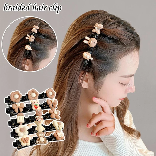 Layer Hair Clips Twist Barrettes Styling Clip Double-Bangs Hairpin New H2R2